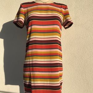 Adrienne Vittadini striped shift dress